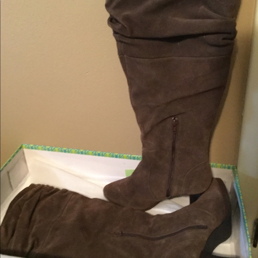Tall Boots-Chocolate Brown